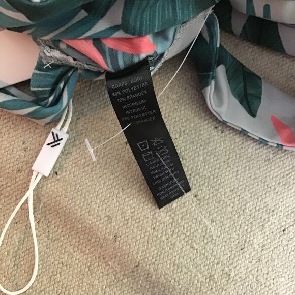 Kyodan Tropical Palm Print Cross Back Tennis Golf  Activewear Dress Sz Sm NWT - Picture 6 of 7